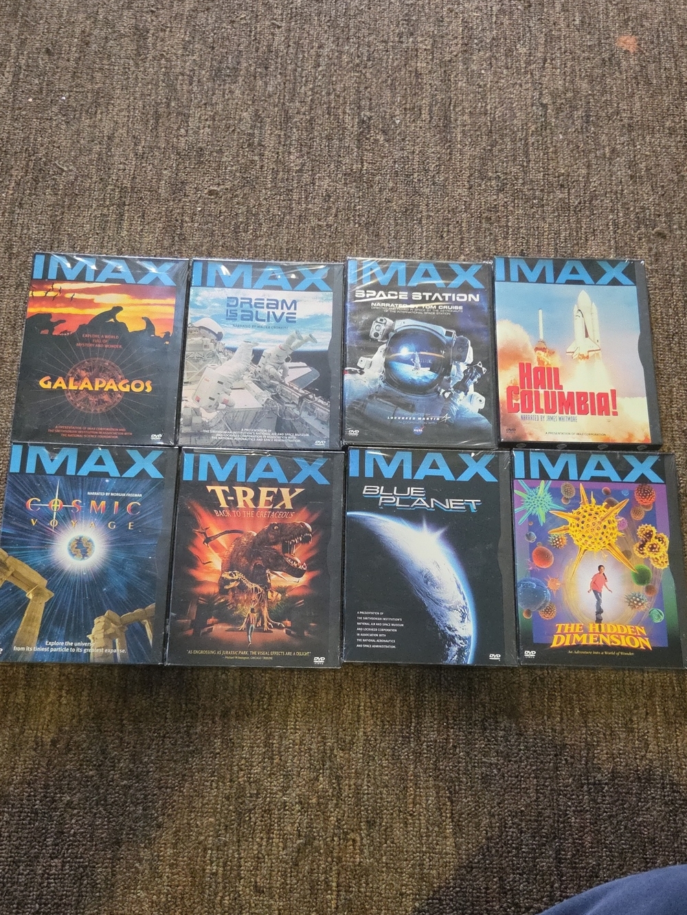IMAX DVD Collection - Blue and Black Set Of 10